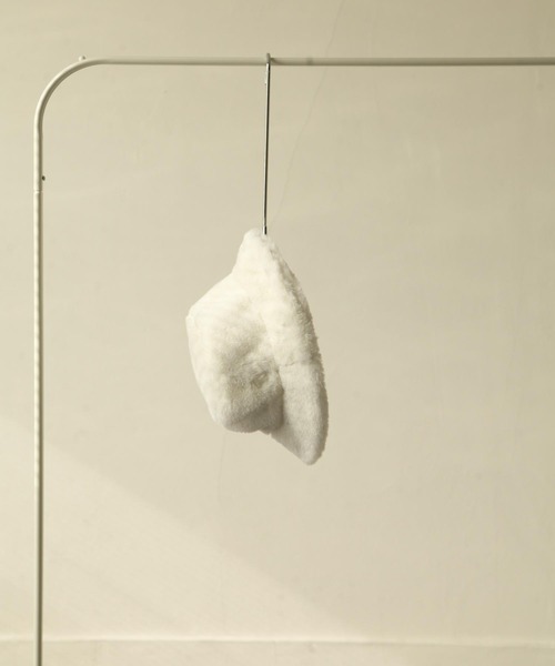 Chillfar（チルファー）の「エコファーバケットハット（ハット・レディース・ホワイト/ブラック/ベージュ・FREE）」の9枚目の写真