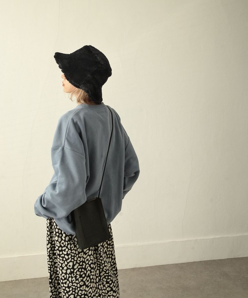 Chillfar（チルファー）の「エコファーバケットハット（ハット・レディース・ホワイト/ブラック/ベージュ・FREE）」の19枚目の写真