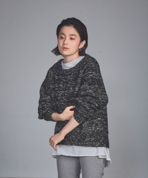 NOMINE | 【展開店舗限定】ミックスヤーンボリュームスリーブニット(ニット/セーター)