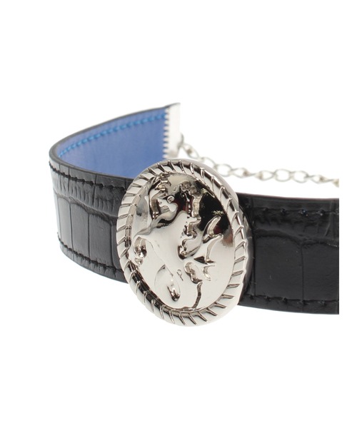 PAMEO POSE（パメオポーズ）の「Atlantis Coin Choker（ネックレス・レディース・ブラック/ピンク・FREE）」の3枚目の写真