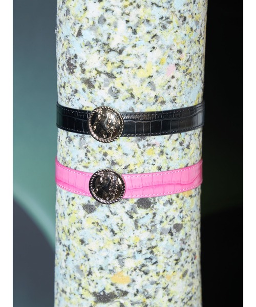 PAMEO POSE（パメオポーズ）の「Atlantis Coin Choker（ネックレス・レディース・ブラック/ピンク・FREE）」の10枚目の写真