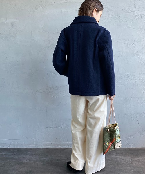 DANTON（ダントン）の「[DANTON/ダントン] ウールパイル 丸襟