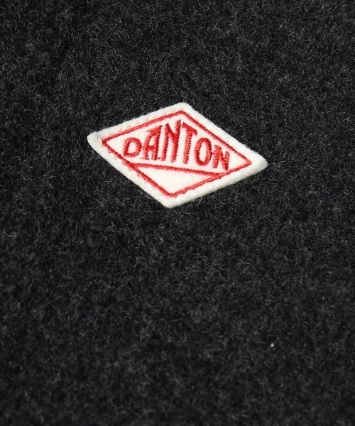 DANTON（ダントン）の「[DANTON/ダントン] ウールパイル 丸襟ジャケット（その他アウター・レディース・ネイビー/ライトベージュ/チャコール・36/34）」の6枚目の写真