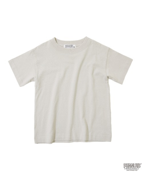 PEANUTS（ピーナッツ）の「【PEANUTS】スヌーピー柄Tシャツ（Tシャツ/カットソー・キッズ・ブルー系その他/スミクロ/ライトグレー・100cm/110cm/140cm/150cm/120cm/130cm/160cm）」の7枚目の写真