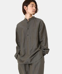 marka | marka / マーカ：BAND COLLAR SHIRT P.O - CUPRO LINEN COTTON CLOTH -：M22A-17SH02C[COR](シャツ/ブラウス)
