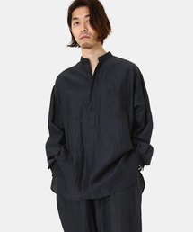 marka | marka / マーカ：BAND COLLAR SHIRT P.O - CUPRO LINEN COTTON CLOTH -：M22A-17SH02C[COR](シャツ/ブラウス)