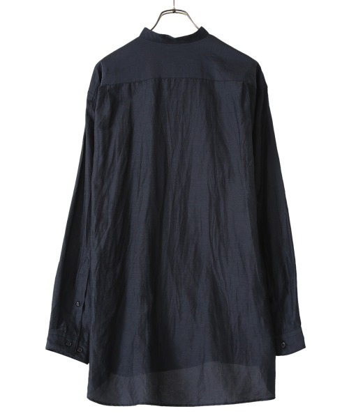 美品 marka マーカ リネン キュプラ スキッパーシャツ 2 カーキ 美品 marka マーカ リネン キュプラ スキッパーシャツ 2 カーキ