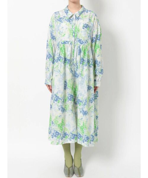 merry jenny（メリージェニー）の「fog flowerシャツワンピース（ワンピース・レディース・ブルー/ピンク・FREE）」の22枚目の写真