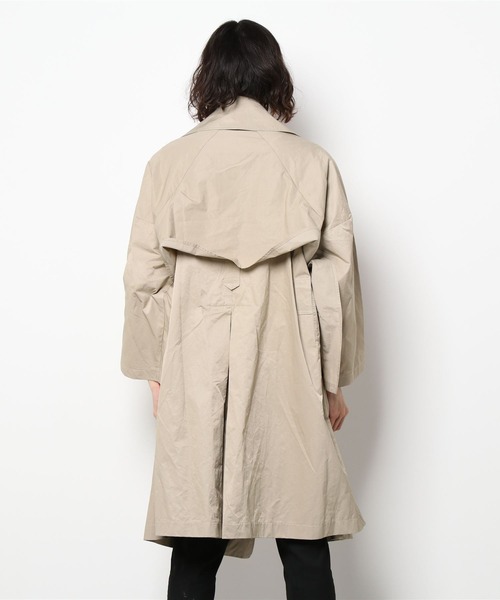 minsobi（ミンソビ）の「ビッグカラートレンチコート（トレンチコート・メンズ・ベージュ・SMALL）」の4枚目の写真