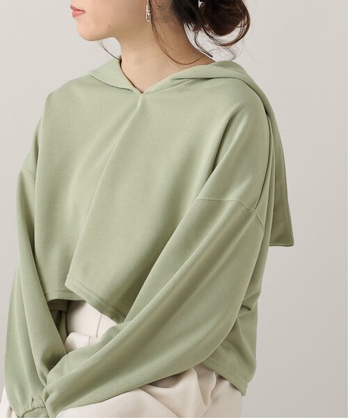 frames RAY CASSIN（フレームスレイカズン）の「TC裏毛セーラーカラープルオーバー（パーカー・レディース・チャコールグレー/ミント/キナリ・FREE）」の3枚目の写真