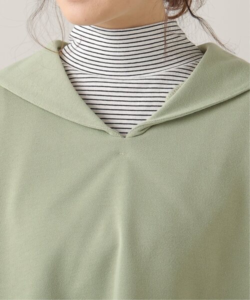 frames RAY CASSIN（フレームスレイカズン）の「TC裏毛セーラーカラープルオーバー（パーカー・レディース・チャコールグレー/ミント/キナリ・FREE）」の19枚目の写真