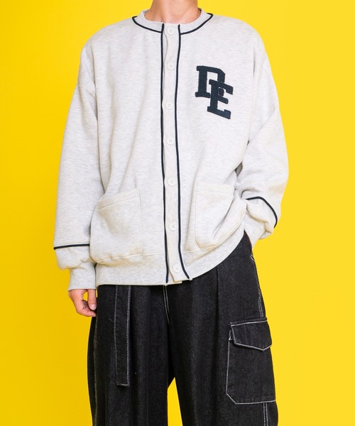 PairPair（ペアペア）の「サガラ刺繍裏起毛カーディガン(ユニセックス)（カーディガン/ボレロ・レディース・ダークブラウン/ネイビー/オートミール・FREE）」の21枚目の写真