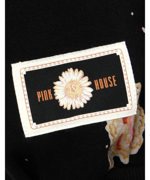 Little sunny bite（リトルサニーバイト）の「little sunny bite と pink house Carnation print sweat top（スウェット・レディース・ブラック/レッド・FREE）」の15枚目の写真