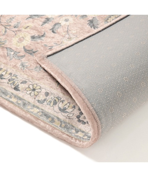 ラフィーネラグ S ピンク 1400×1000（ラグ/マット）｜Francfranc