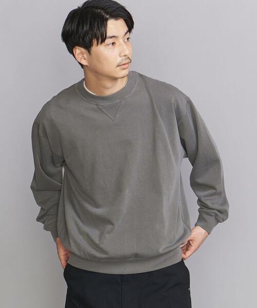 BEAUTY&YOUTH UNITED ARROWS(ビューティーアンドユースユナイテッドアローズ)の「【WEB限定】by ガーメントダイ フェード スウェット(スウェット・メンズ・ネイビー/レッド/ライム/ダークグレー・S/M/L)」の17枚目の写真