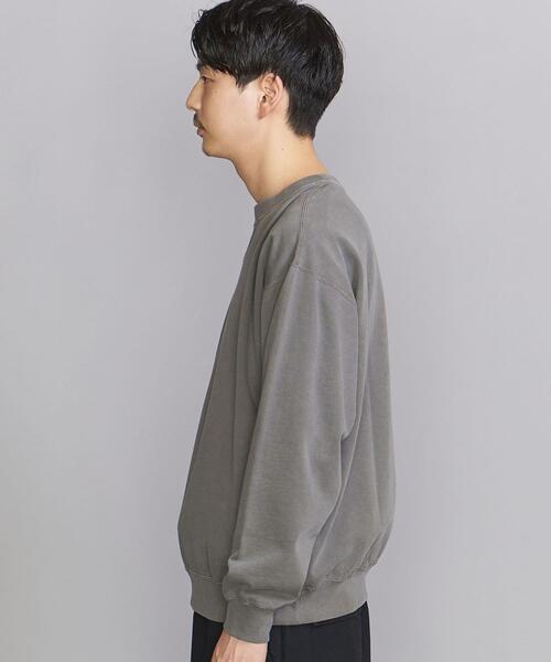 BEAUTY&YOUTH UNITED ARROWS(ビューティーアンドユースユナイテッドアローズ)の「【WEB限定】by ガーメントダイ フェード スウェット(スウェット・メンズ・ネイビー/レッド/ライム/ダークグレー・S/M/L)」の18枚目の写真