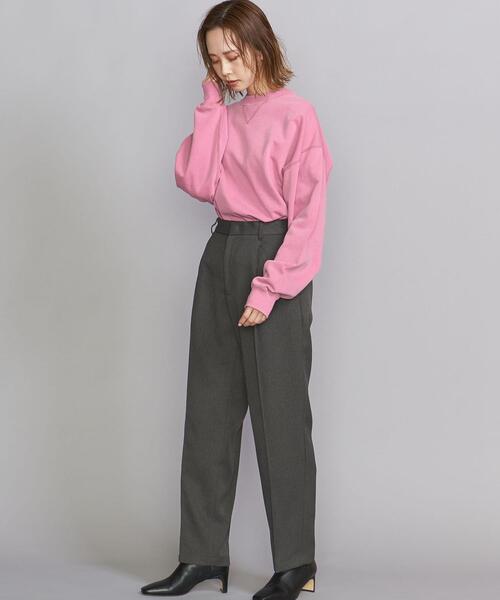 BEAUTY&YOUTH UNITED ARROWS(ビューティーアンドユースユナイテッドアローズ)の「【WEB限定】by ガーメントダイ フェード スウェット(スウェット・メンズ・ネイビー/レッド/ライム/ダークグレー・S/M/L)」の20枚目の写真