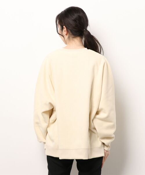 DISCUS ATHLETIC(ディスカス アスレチック)の「DISCUS ATHLETIC ディスカス アスレティック パネル切り替えドルマンスウェット(Tシャツ/カットソー・レディース・オフホワイト/ブラウン/オレンジ/イエロー・M/L)」の5枚目の写真