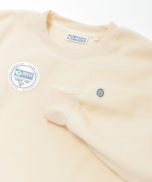 DISCUS ATHLETIC(ディスカス アスレチック)の「DISCUS ATHLETIC ディスカス アスレティック パネル切り替えドルマンスウェット(Tシャツ/カットソー・レディース・オフホワイト/ブラウン/オレンジ/イエロー・M/L)」の2枚目の写真