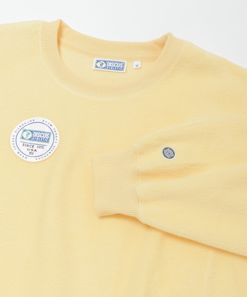 DISCUS ATHLETIC(ディスカス アスレチック)の「DISCUS ATHLETIC ディスカス アスレティック パネル切り替えドルマンスウェット(Tシャツ/カットソー・レディース・オフホワイト/ブラウン/オレンジ/イエロー・M/L)」の4枚目の写真