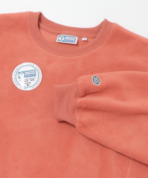 DISCUS ATHLETIC(ディスカス アスレチック)の「DISCUS ATHLETIC ディスカス アスレティック パネル切り替えドルマンスウェット(Tシャツ/カットソー・レディース・オフホワイト/ブラウン/オレンジ/イエロー・M/L)」の1枚目の写真