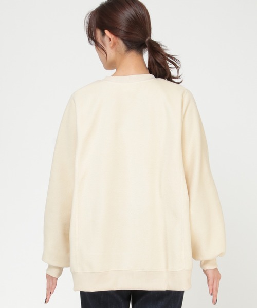 DISCUS ATHLETIC(ディスカス アスレチック)の「DISCUS ATHLETIC ディスカス アスレティック パネル切り替えドルマンスウェット(Tシャツ/カットソー・レディース・オフホワイト/ブラウン/オレンジ/イエロー・M/L)」の22枚目の写真