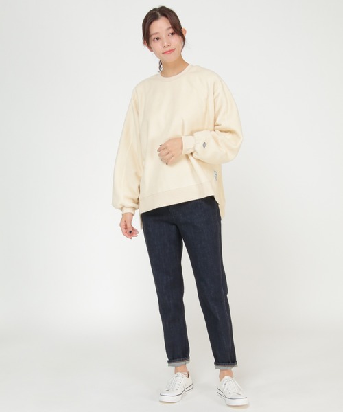 DISCUS ATHLETIC(ディスカス アスレチック)の「DISCUS ATHLETIC ディスカス アスレティック パネル切り替えドルマンスウェット(Tシャツ/カットソー・レディース・オフホワイト/ブラウン/オレンジ/イエロー・M/L)」の12枚目の写真