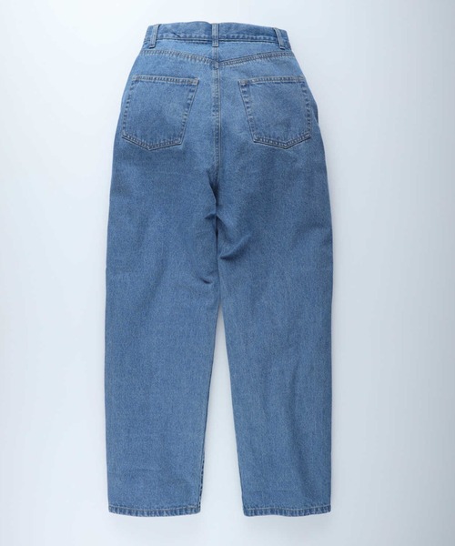 HONEYSUCKLE ROSE（ハニーサックルローズ）の「【HONEYSUCKLE ROSE】バルーンパンツ（デニムパンツ・レディース・ホワイト/ライトインディゴブルー/ダークインディゴブルー・L/M）」の14枚目の写真