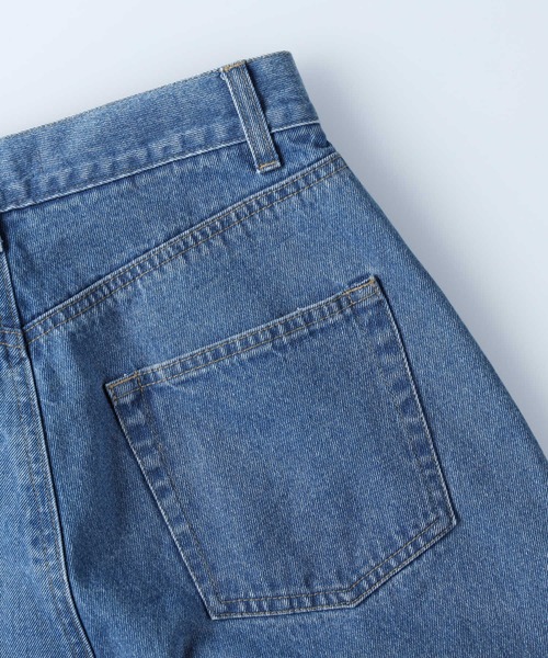 HONEYSUCKLE ROSE（ハニーサックルローズ）の「【HONEYSUCKLE ROSE】バルーンパンツ（デニムパンツ・レディース・ホワイト/ライトインディゴブルー/ダークインディゴブルー・L/M）」の16枚目の写真