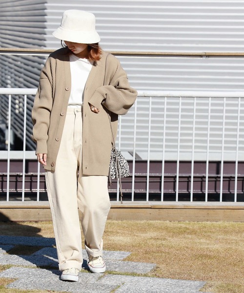 HONEYSUCKLE ROSE（ハニーサックルローズ）の「【HONEYSUCKLE ROSE】バルーンパンツ（デニムパンツ・レディース・ホワイト/ライトインディゴブルー/ダークインディゴブルー・L/M）」の6枚目の写真