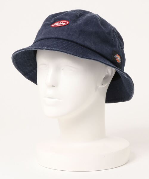 Dickies(ディッキーズ)の「【DICKIES/ディッキーズ】ツイルピグメント加工バケットハット(ハット・メンズ・ベージュ/ネイビー/ブラック/オレンジ・FREE)」の3枚目の写真