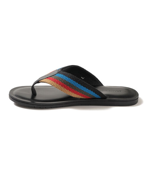 BEAMS LIGHTS（ビームスライツ）の「BEAMS LIGHTS / レザー トング サンダル（サンダル・メンズ・マルチ/ベージュ・S/M/L）」の4枚目の写真