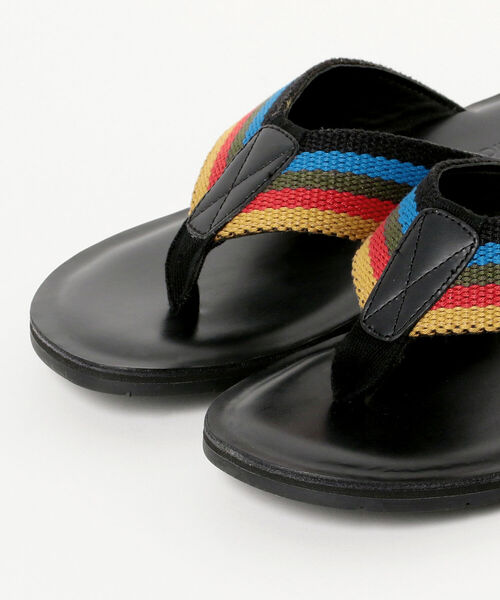 BEAMS LIGHTS（ビームスライツ）の「BEAMS LIGHTS / レザー トング サンダル（サンダル・メンズ・マルチ/ベージュ・S/M/L）」の15枚目の写真