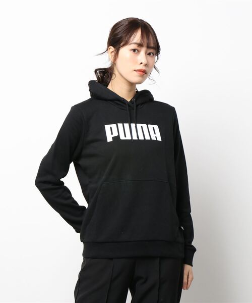 PUMA(プーマ)の「PUMA プーマ ウィメンズ ESS プーマ フーディー TR(パーカー・レディース・ホワイト/ライトグレー/ブラック・SMALL/MEDIUM/LARGE/X-SMALL)」の1枚目の写真