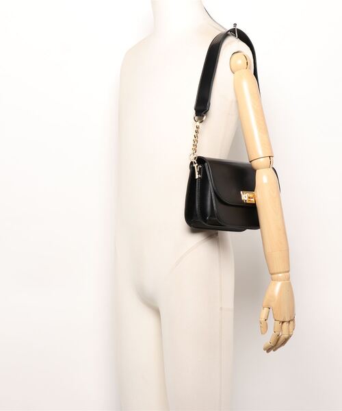 EDIT COLOGNE（エディットコロン）の「メタルポイントショルダーバッグ（ショルダーバッグ・レディース・ブラック/ブルー/ライトグリーン・ﾌﾘ-）」の5枚目の写真