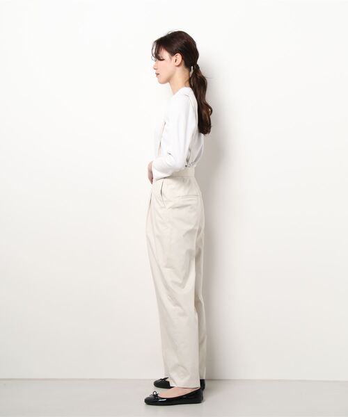 Rouge vif（ルージュヴィフ）の「オックスサスペンダーパンツ（その他パンツ・レディース・アイボリー/ブラック/ベージュ・38/36）」の4枚目の写真