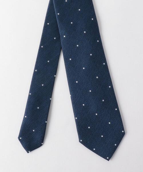 UNITED ARROWS LTD. OUTLET（ユナイテッドアローズアウトレット）の「＜A DAY IN THE LIFE＞メランジ ドットタイ（ネクタイ・メンズ・ネイビー/オリーブ/ベージュ/グレー・FREE）」の5枚目の写真