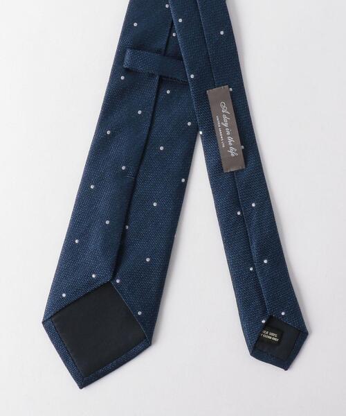 UNITED ARROWS LTD. OUTLET（ユナイテッドアローズアウトレット）の「＜A DAY IN THE LIFE＞メランジ ドットタイ（ネクタイ・メンズ・ネイビー/オリーブ/ベージュ/グレー・FREE）」の6枚目の写真