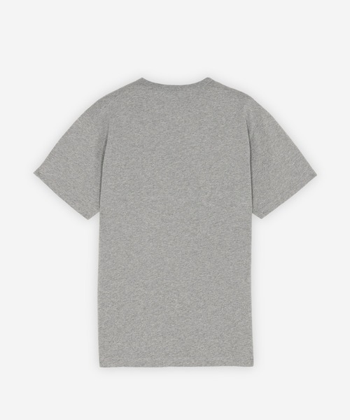 FIDES⭐︎グレーTシャツS Maison Kitsune（メゾンキツネ）の「FOX STAMP CLASSIC TEE-SHIRT（T