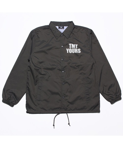 TMT(ティーエムティー)の「NYLON COACH JACKET(TMT YOURS)(ナイロンジャケット・メンズ・ブラック/グレー/グリーン・MEDIUM/LARGE/X-LARGE)」の3枚目の写真