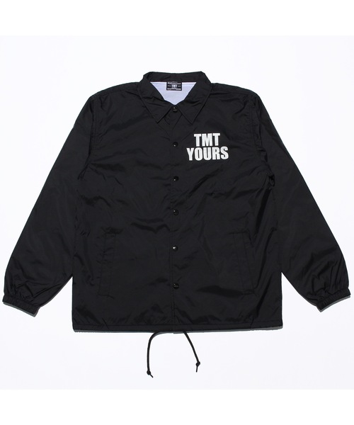 TMT(ティーエムティー)の「NYLON COACH JACKET(TMT YOURS)(ナイロンジャケット・メンズ・ブラック/グレー/グリーン・MEDIUM/LARGE/X-LARGE)」の1枚目の写真
