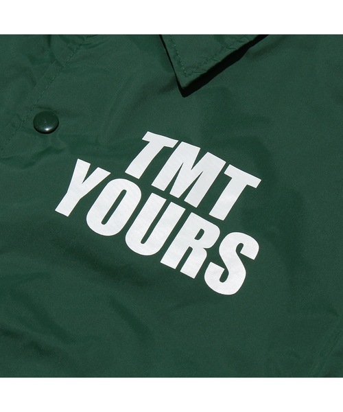 TMT(ティーエムティー)の「NYLON COACH JACKET(TMT YOURS)(ナイロンジャケット・メンズ・ブラック/グレー/グリーン・MEDIUM/LARGE/X-LARGE)」の8枚目の写真