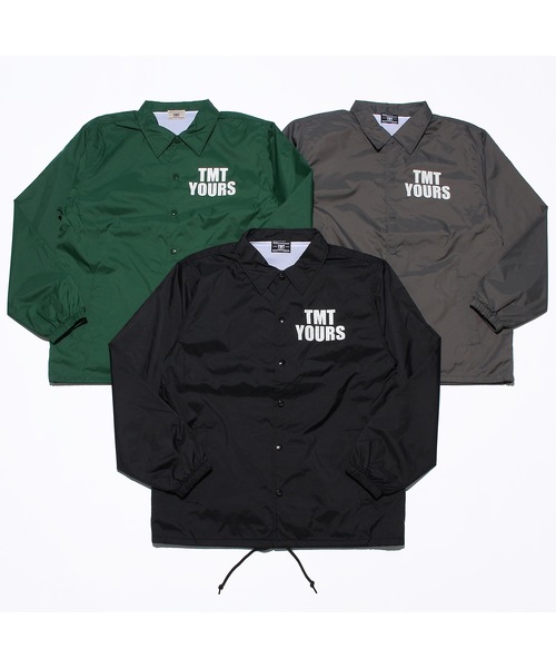 TMT(ティーエムティー)の「NYLON COACH JACKET(TMT YOURS)(ナイロンジャケット・メンズ・ブラック/グレー/グリーン・MEDIUM/LARGE/X-LARGE)」の12枚目の写真