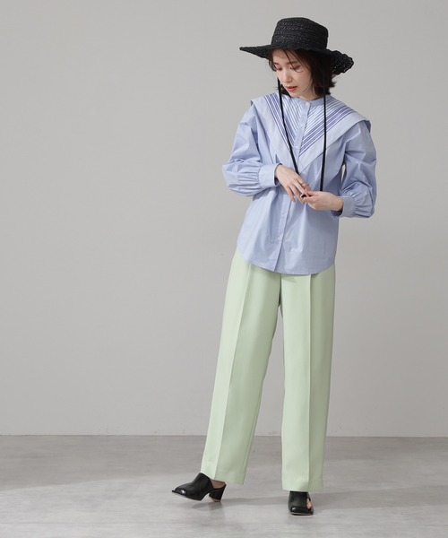 N.（N. Natural Beauty Basic）（エヌエヌナチュラルビューティーベーシック）の「【Ｃａｓｓｅｌｉｎｉ】透かしなみなみＨＡＴ（ハット・レディース・ブラック/ベージュ・FREE）」の3枚目の写真