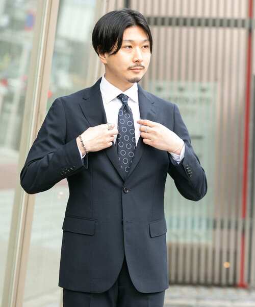 極美品 アーバンリサーチドアーズ スーツ 夏 薄手GUABELLO モヘア 3B URBAN RESEARCH DOORS（アーバンリサーチドアーズ）の「LIFE STYLE