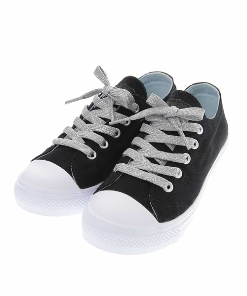 a.v.v（アーヴェヴェ）の「[KIDS]CONVERSE CHILDALLSTAR[WEB限定サイズ]（スニーカー・キッズ・ブラック/グレー・20/21）」の2枚目の写真
