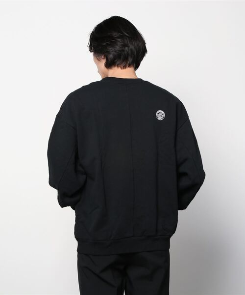 MAGIC STICK（マジックスティック）の「THE CORE Ideal Crew Sweat（スウェット・メンズ・ブルー/ブラック・L/M）」の3枚目の写真