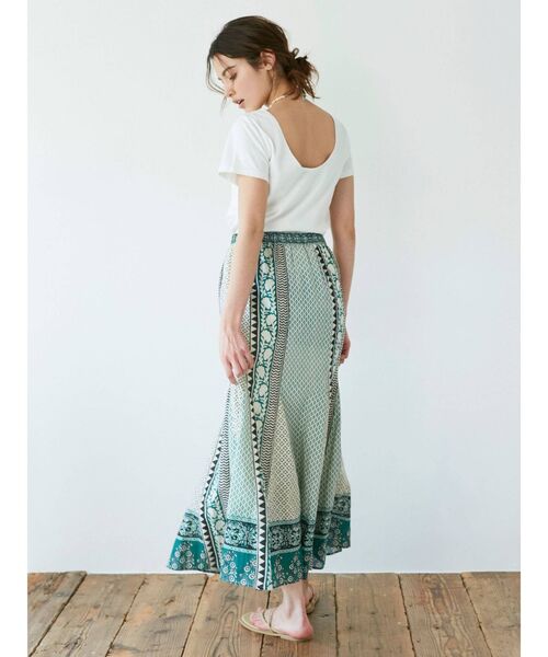 Ungrid（アングリッド）の「エスニックマーメイドスカート（スカート・レディース・レッド/グリーン・FREE）」の17枚目の写真