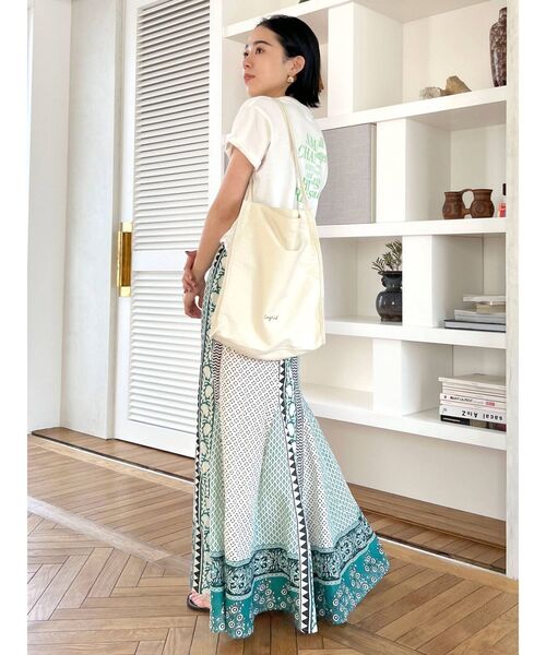 Ungrid（アングリッド）の「エスニックマーメイドスカート（スカート・レディース・レッド/グリーン・FREE）」の11枚目の写真