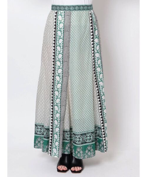 Ungrid（アングリッド）の「エスニックマーメイドスカート（スカート・レディース・レッド/グリーン・FREE）」の10枚目の写真